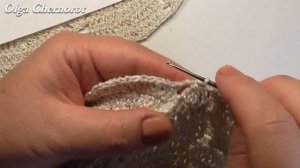 Круглая сумочка крючком  Сумочка Ридикюль  Handbag crocheted