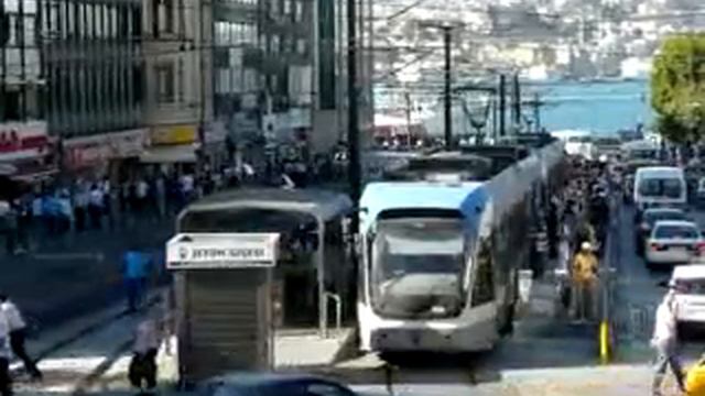 Турция. Стамбул. Трамвай. смотреть онлайн