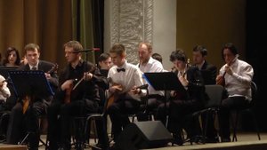обработка П. Куликова Ничто в полюшке не колышется (Оркестр русских народных инструментов)