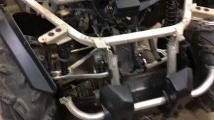 Установка выноса и шноркеля на BRP Outlender 800  G1