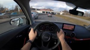 Audi Q2 S-Line | POV Test Drive #442 Joe Black