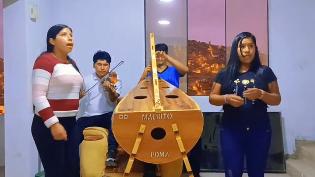 JARANA ARPA Y VIOLIN | Linda Liz de Atihuara & Rebelinda De Kishihuara 💐 смотреть онлайн