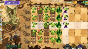Plants vs Zombies 2| Plan your defense and defeat the zombies|All Plants POWER-UP | Wild West Day 1