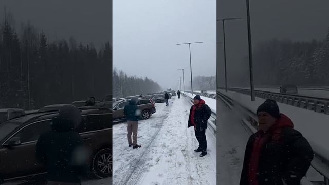 Крупное ДТП в Новгородской области.