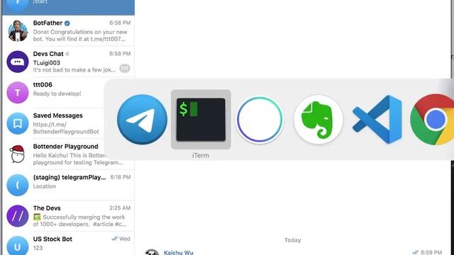 By Bottender, Create Your First Telegram Bot in 3 Mins смотреть онлайн