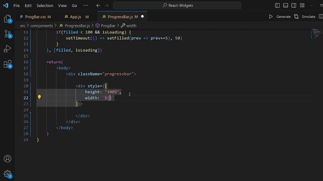 How To Create A Progress Bar In React js ( Full Tutorial ) смотреть онлайн