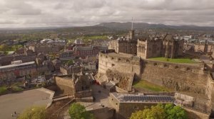 Edinburgh, Scotland 4k drone view | Capital of Scotland | Edinburgh castle 4k Aerial View