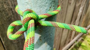 МАЛО КТО ЗНАЕТ КАК ВЯЖЕТСЯ ЭТОТ УЗЕЛ! Крепкий и быстро развязывающиеся узел.