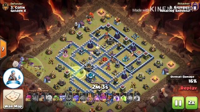 Erevos Cup - Semi Final Attacks / Amazing Greeks 2 - Clash of Clans смотреть онлайн