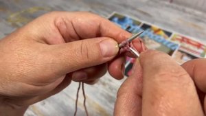 Узоры спицами. Рельефные дорожки.Knitting patterns. Embossed paths.