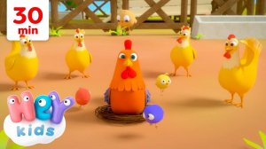 Las Gallinas  | Canciones de Animales para Niños | HeyKids - Canciones infantiles