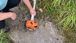 Stihl FS 400 start and work in 2020