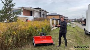 Такое КОШЕНИЕ ТРАВЫ не взрывает "МОЗГ" , косилка для любого типа травы "Мульчер М-60" к мотоблокам.