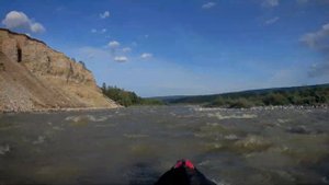Пакрафтинг на Верхнем Иркуте. Большая вода. Часть 1.