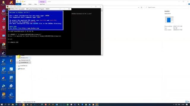 How To Play MS-DOS Games In Windows 10 (Quick Tutorial) смотреть онлайн