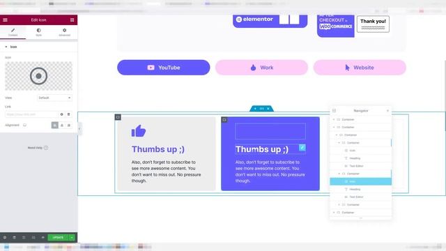 Change the Colors (and More) of Icons, Headings, Text When Hovering Over the Container in Elementor смотреть онлайн