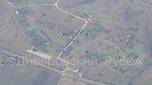 Поражение УАСом схрона БК ВСУ в подвале дома на Херсонском напр/Strike at the AFU warehouse by GS