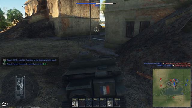 War Thunder: AMR 35 ZT3, French, Tier-1, Tank Destroyer