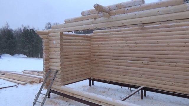 Сруб Вальера 3.0х6.0м. из бревна "Петрово". Цена в СПб 97.057 руб. смотреть онлайн