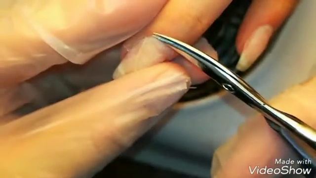 Укрепление гелем натуральных ноготков смотреть онлайн