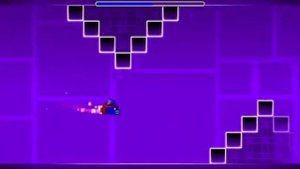 второй уровень прохождения в Geometry Dash 2#