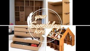 Мебель из картона | cardboard furniture ideas