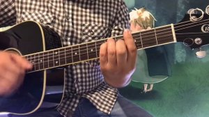 Кино Виктор Цой- Красно-желтые дни (кавер на гитаре)