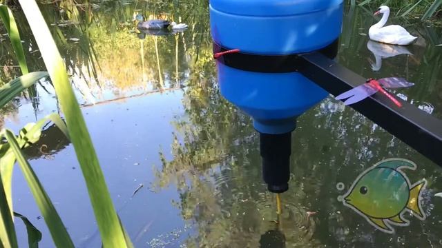 Маятниковая кормушка рефлекс для водоема