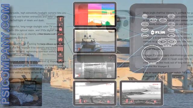 FLIR Voyager II Thermal Imaging Camera Technical Features смотреть онлайн