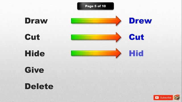 Grammar Practice - Simple Past Tense
