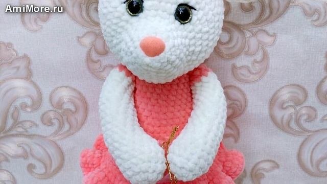 Амигуруми: схема Мышка Мира. Игрушки вязаные крючком - Free Crochet Patterns.