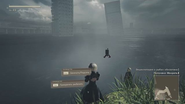 NieR Automata: такая вот рыбалка 0_0