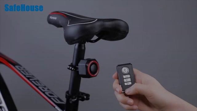 Велосигнализация SF-33R PRO с габаритным LED светом и автоматическим стоп-сигналом аккумуляторная