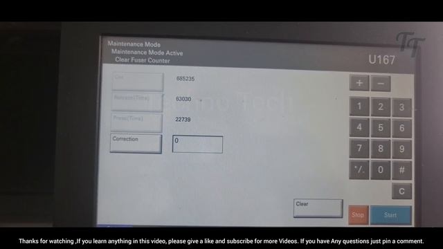 How to Reset Fuser Counter in Kyocera TASKalfa Printer