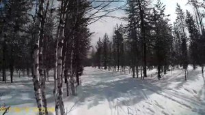 Снегоход Буран 4тд. Нижний Одес.19 04 2017