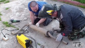 Спорт выхлоп на таз за 250р!!! Прямоток на ВАЗ 2114!