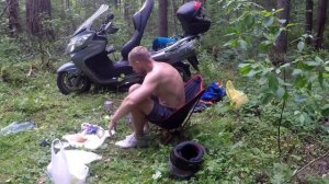 Мотодальняк из Москвы на Териберку на Suzuki Skywave 400 K7. День 1 и 2.