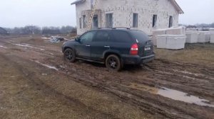Acura mdx 2001-2006 в грязи