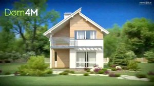 4M051 Проект дома для узкого участка на 130 метров квадратных