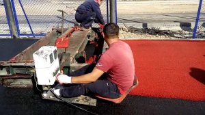 Как делать Тартановое покрытие.