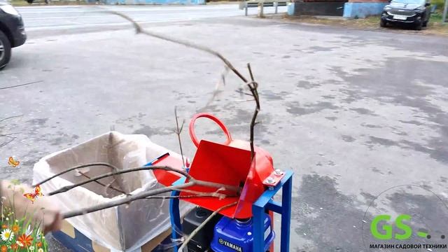 Российский измельчитель с японским мотором! Стальные челюсти для любого садового мусора!