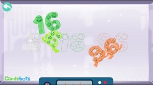 Candybots Numbers 123 - Learn counting 90 to 100 number - Education Apps for Kids