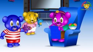 Gummy Bear Play With Water Toys Finger Family