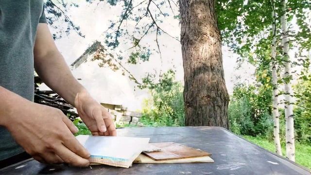 Блокнот с деревянной обложкой своими руками смотреть онлайн