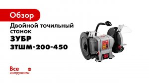 Станок точильный  ЗУБР  арт  ЗТШМ 200 450