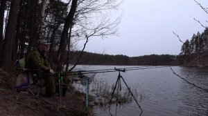 Холодный май 2021 г. Рыбалка на озере Петровском. Cold May 2021 Fishing on the Petrovskoye lake.