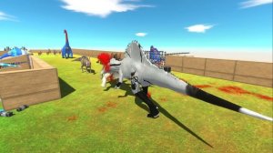 MUTANT PRIMATES SAVING CARNIVORE DINOSAURS - Animal Revolt Battle Simulator