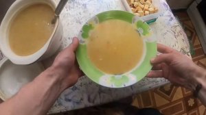 Суп овощной пюре без масла.