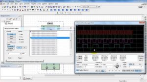 NI Multisim: Word Generator digital sequences