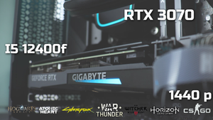 СБОРКА В АКВАРИУМЕ НА ПРОЦЕССОРЕ CORE i5 12400F, ВИДЕОКАРТЕ RTX 3070 И DDR 5 ПАМЯТИ